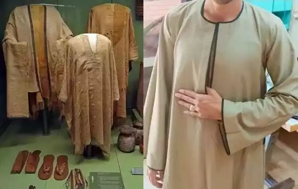 Upper Egyptian wearing his daily Galabeya