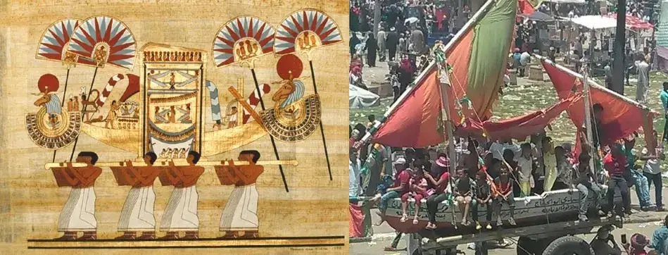 Mouled Abu el-Haggag festival at Luxor Temple