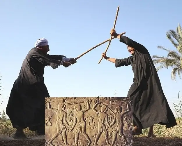 Egyptian Tahteeb stick dance